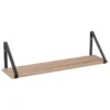 ETAGERE MURALE AVEC EQUERRES ALIAJ 58CM
