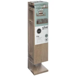 ETAGERE MURALE BORD CHENE NATUREL X3 PIECES