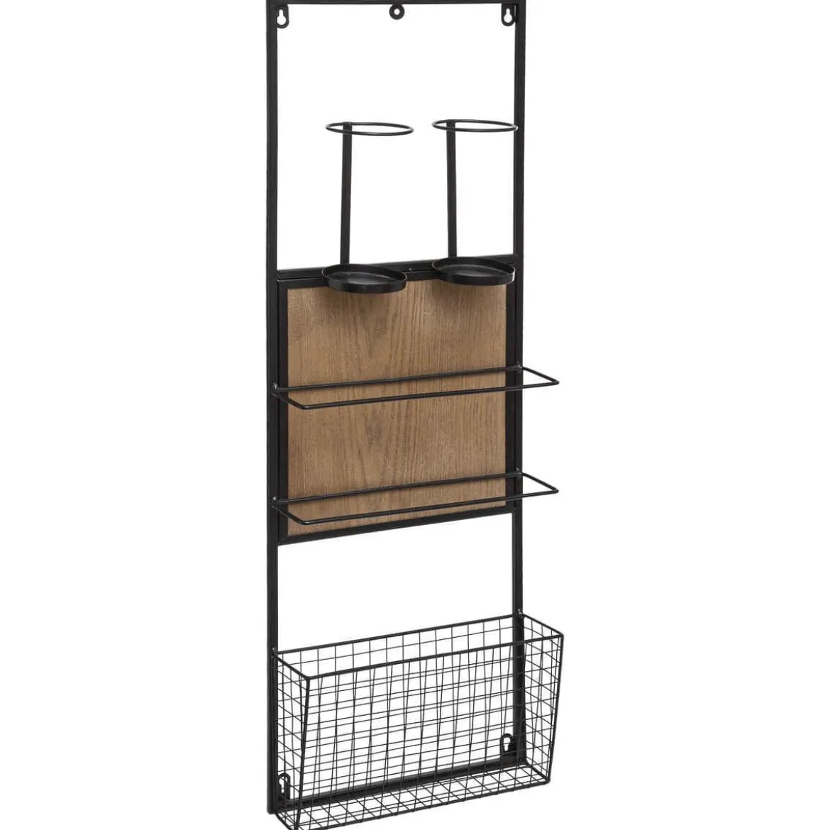 ETAGERE MURALE BOUTEILLE BAKOS D.29X9.5X90CM