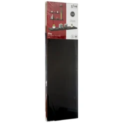 ETAGERE MURALE 80CM NOIR