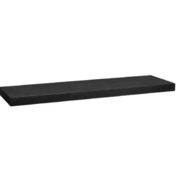ETAGERE MURALE 80CM NOIR