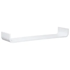 ETAGERE MURALE COURBEE FIXY 80CM BLANC