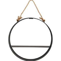 ETAGERE MURALE METAL MODERNE D.54.5X10CM