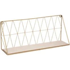 ETAGERE MURALE OR FILAIRE