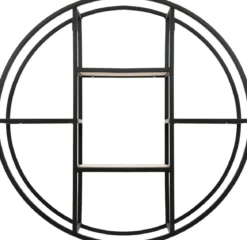 ETAGERE MURALE RONDE TOROF D.78X25CM