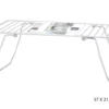ETAGERE PLIABLE RECTANGLE D.37X21X14CM
