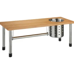 ETAGERE PORTE USTENSILES ET ESSUIE TOUT
