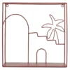 ETAGRE MURALE MEDINA TERRACOTTA 30X30CM