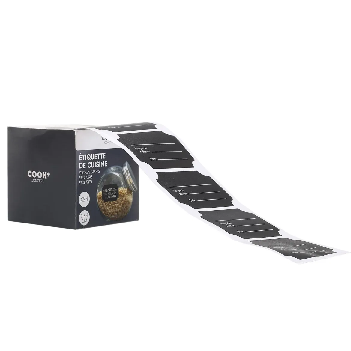 ETIQUETTES BOCAUX X24