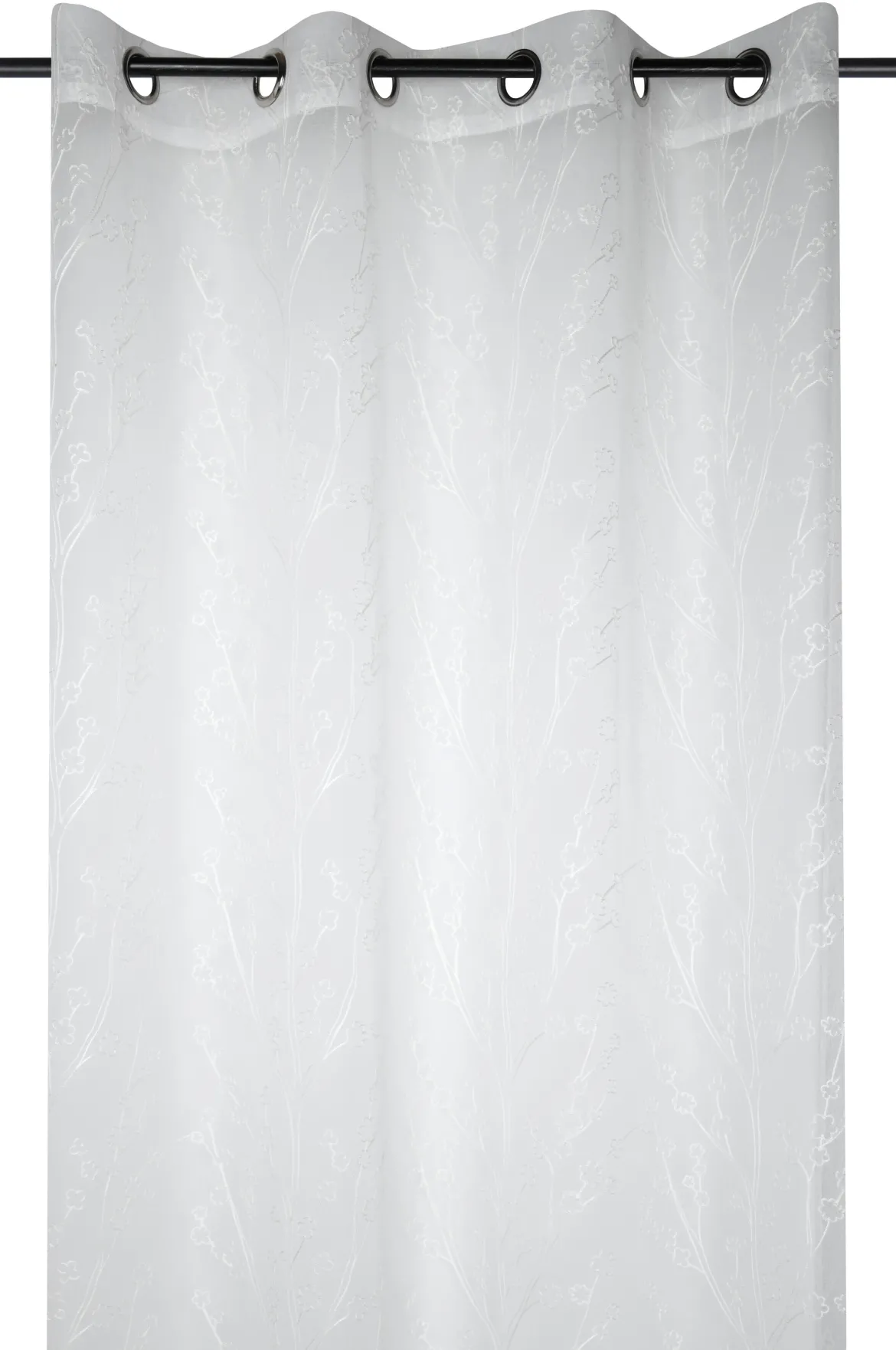 EULALIE VOILE 140X260CM BLANC