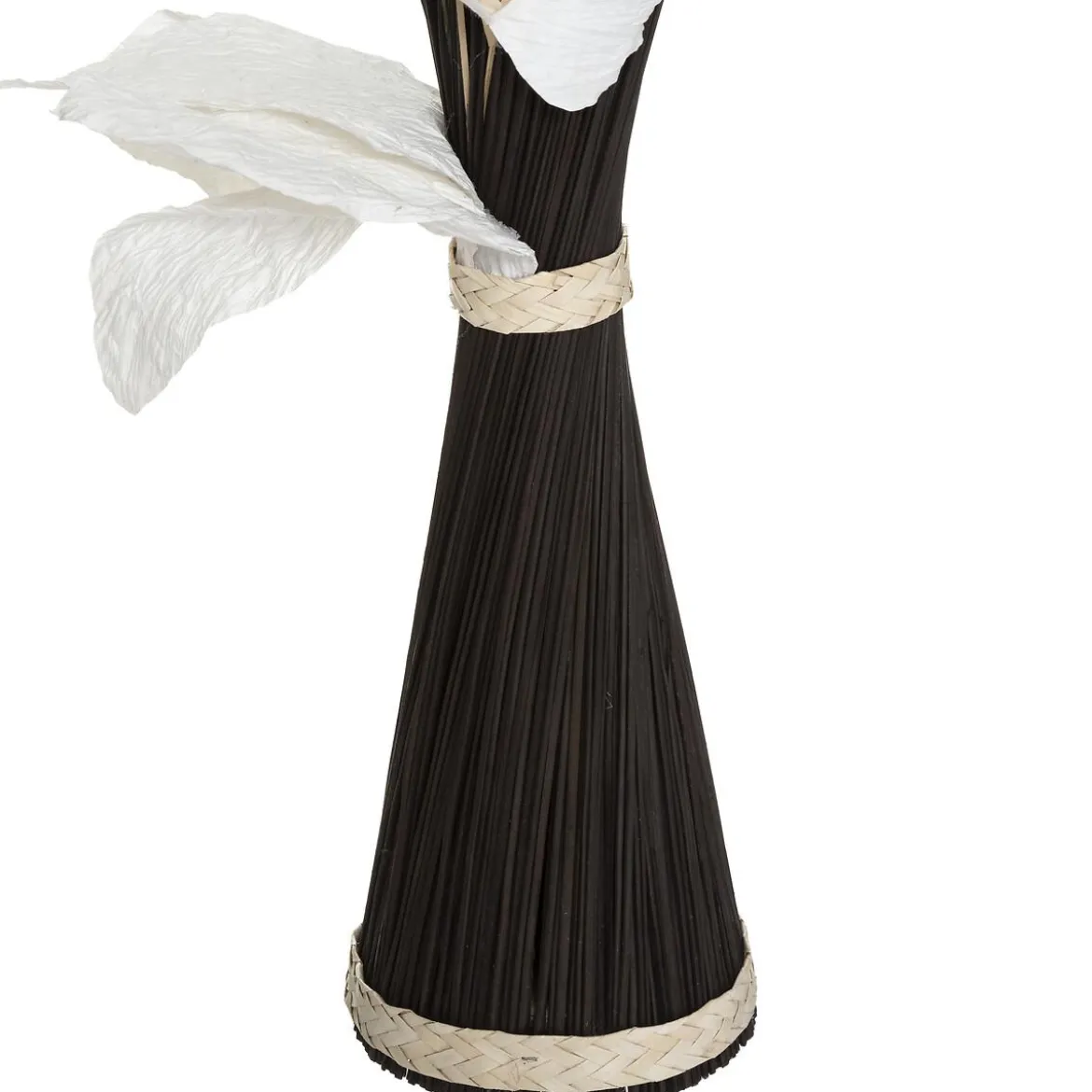 FAGOT ORCHIDEE BLANC NOIR H.100CM
