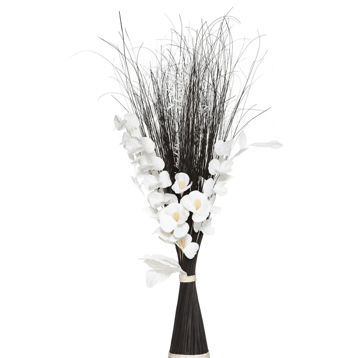 FAGOT ORCHIDEE BLANC NOIR H.100CM