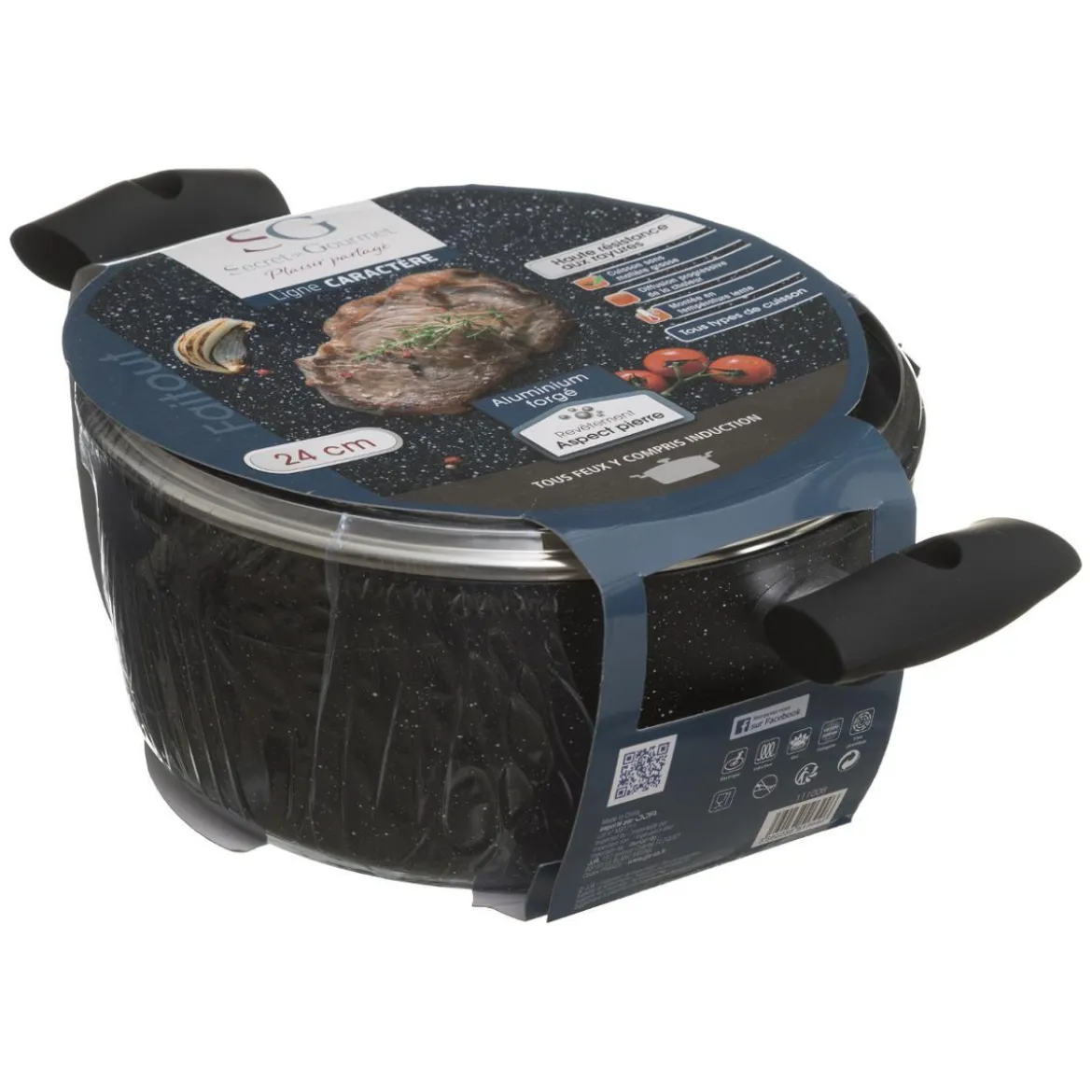 FAITOUT 28CM ALUMINIUM FORGE CARACTERE
