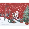 FANTASTIQUE TAPIS RUBBER PAPA NOEL 45X75CM