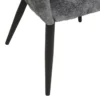 FAUTEUIL A DINER MARLO CHENILLE GRIS