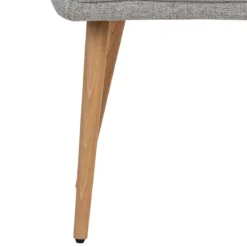 FAUTEUIL A DINER VISOCA PIEDS BOIS GRIS
