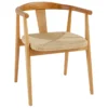 FAUTEUIL A DINER YAMATO HETRE BEIGE