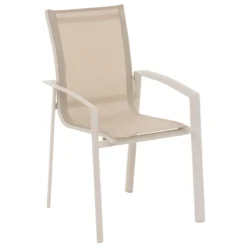 FAUTEUIL AXANT LIN ARGILE