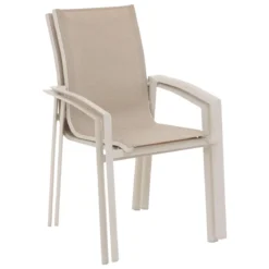 FAUTEUIL AXANT LIN ARGILE