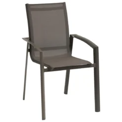 FAUTEUIL AXANT WENGE PRALINE
