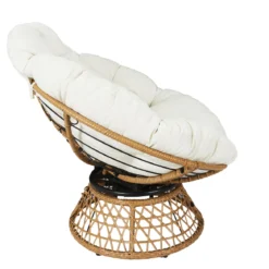 FAUTEUIL CANCUN COUSSIN BLANC