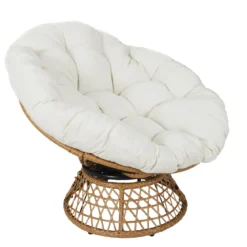 FAUTEUIL CANCUN COUSSIN BLANC