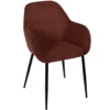 FAUTEUIL COTELE SCOTT TERRACOTTA