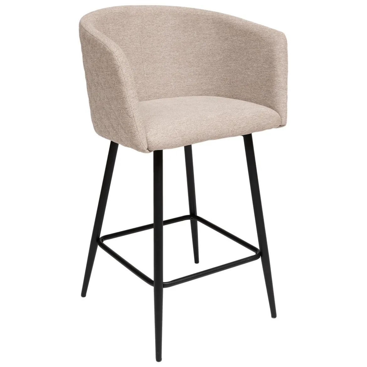 FAUTEUIL DE BAR MARLO BEIGE