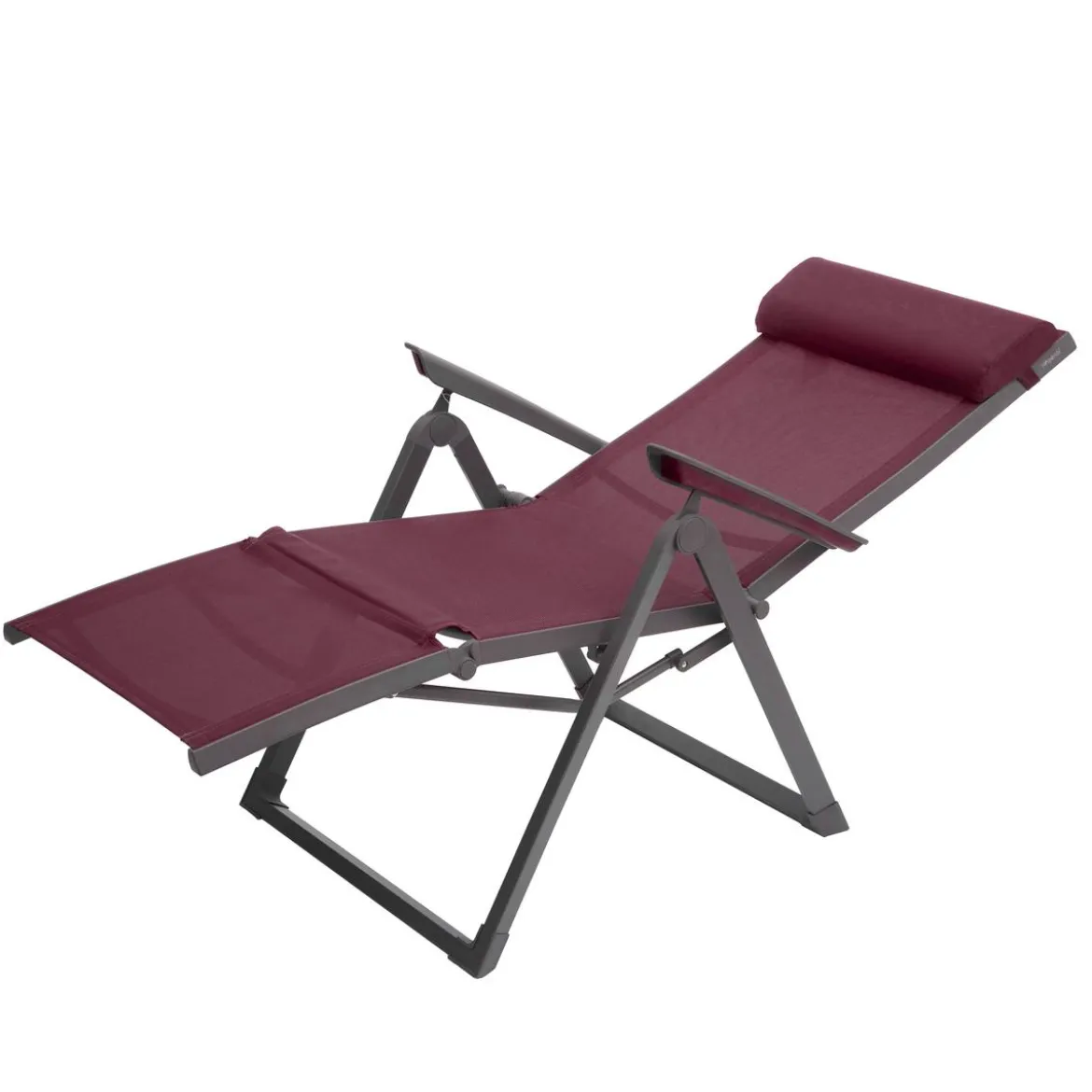FAUTEUIL DECIMA BORDEAUX GRAPHITE