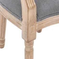 FAUTEUIL DINER CLEON GRIS