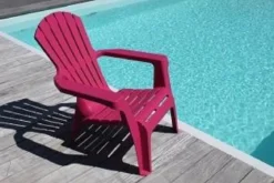 FAUTEUIL DOLOMITE FUSHIA