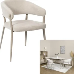 FAUTEUIL EMILIA BEIGE