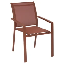FAUTEUIL ESSENTIA ACAJOU ACAJOU