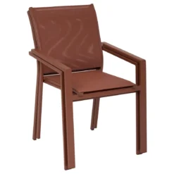 FAUTEUIL ESSENTIA ACAJOU ACAJOU