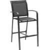 FAUTEUIL ESSENTIA DOSSIER HAUT ANTHRACITE GRAPHITE
