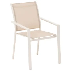 FAUTEUIL ESSENTIA LIN ARGILE