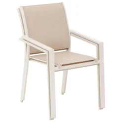 FAUTEUIL ESSENTIA LIN ARGILE