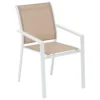 FAUTEUIL ESSENTIA LIN BLANC