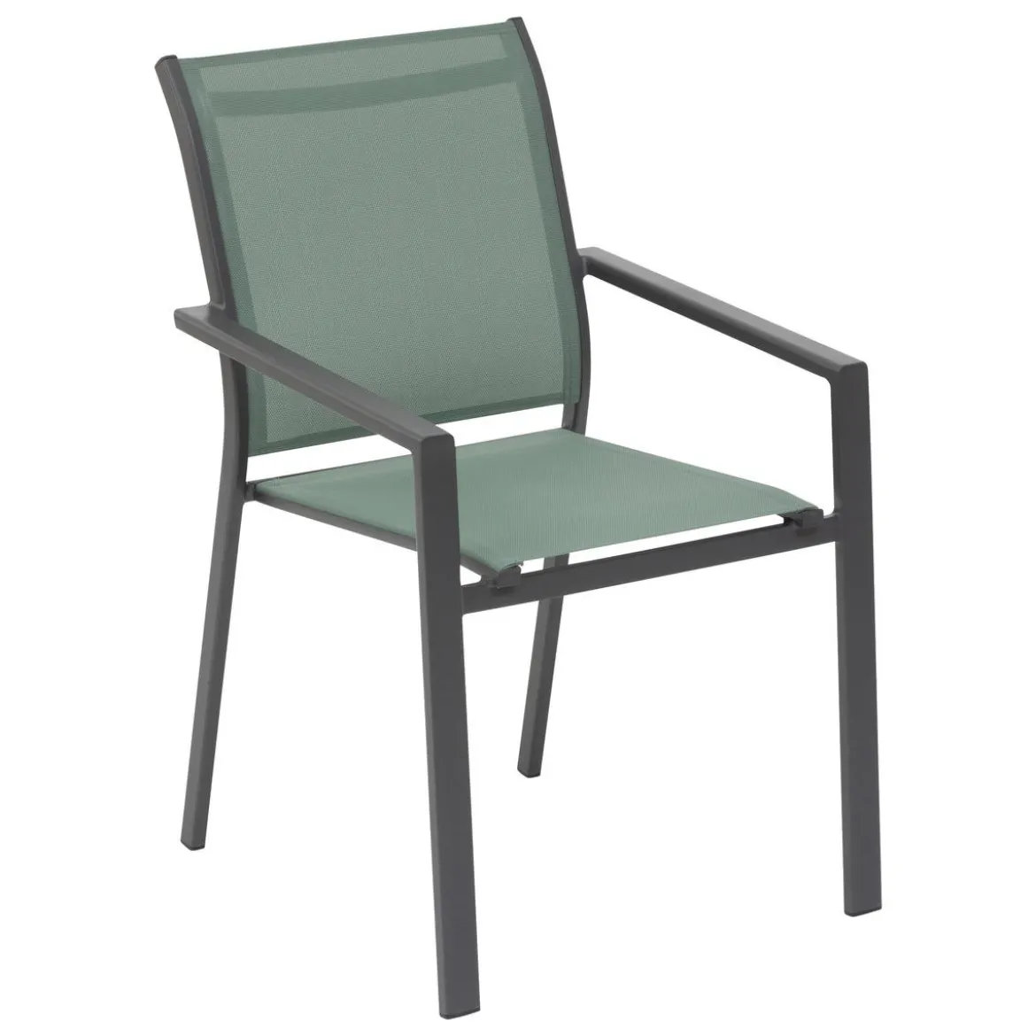 FAUTEUIL ESSENTIA OLIVE GRAPHITE