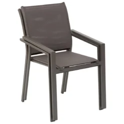 FAUTEUIL ESSENTIA WENGE PRALINE