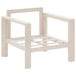 FAUTEUIL EVASION ALUMINIUM ARGILE