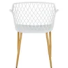 FAUTEUIL EXTERIEUR MALAGA BLANC