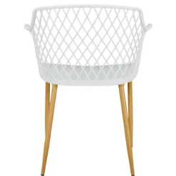 FAUTEUIL EXTERIEUR MALAGA BLANC