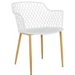 FAUTEUIL EXTERIEUR MALAGA BLANC