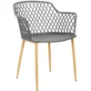 FAUTEUIL EXTERIEUR MALAGA GRIS