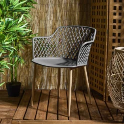 FAUTEUIL EXTERIEUR MALAGA GRIS