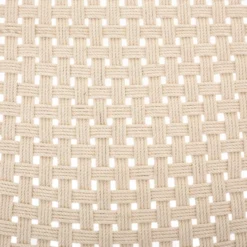 FAUTEUIL MACRAME RAINA BLANC