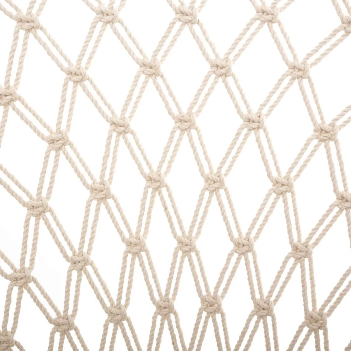 FAUTEUIL MACRAME RAINA BLANC