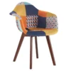 FAUTEUIL PATCHWORK RETRO