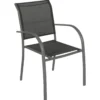 FAUTEUIL PIAZZA ANTHRACITE GRAPHITE